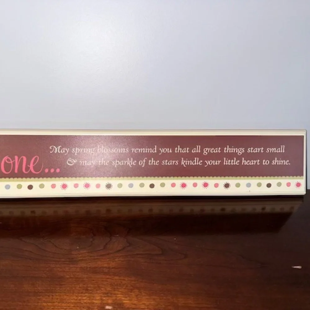 Wooden Wall sign. Baby, Children's Decor for a nursery, bedroom, playroom, etc.